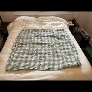 LL Bean Cotton Flannel Duvet Cover